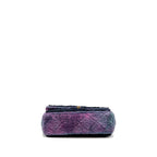 Chanel CC Quilted Flap Bag Shearling Multicolour GHW
