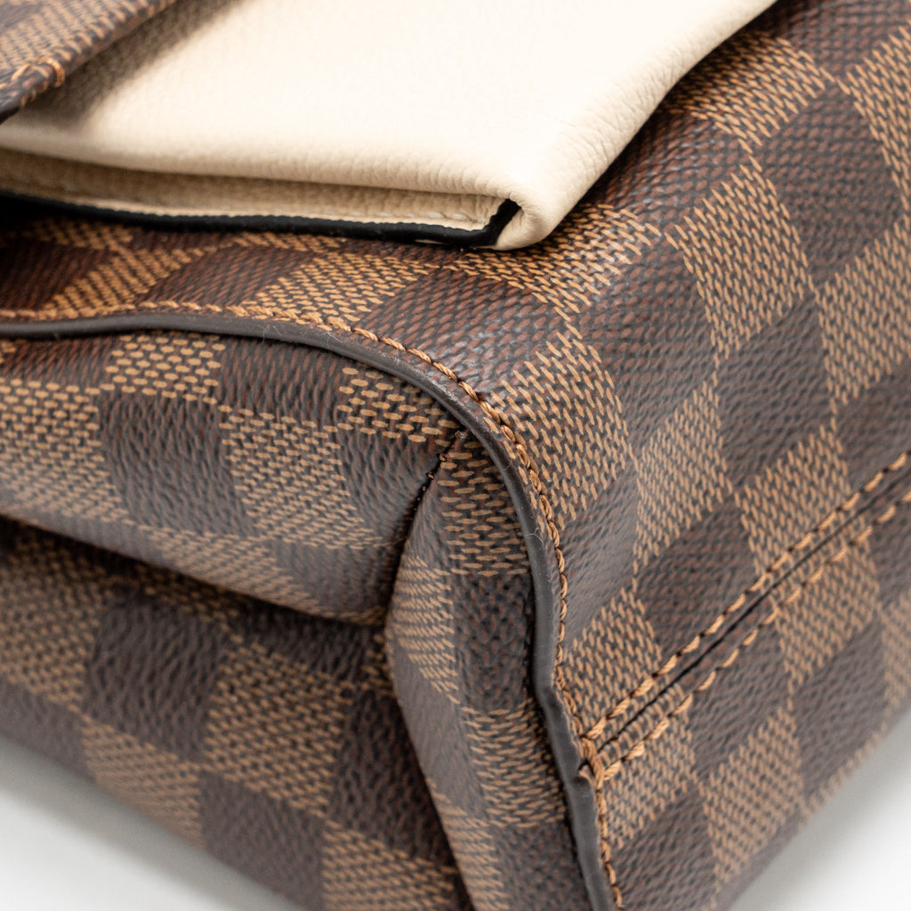 Louis Vuitton Vavin Pm Damier Ebene canvas creamy white GHW