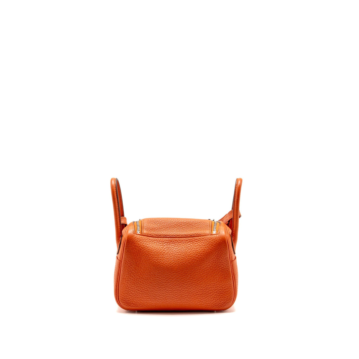 Hermes Mini Lindy Clemence 9J Feu SHW