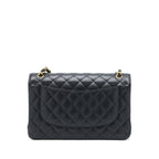 CHANEL CLASSIC JUMBO DOUBLE FLAP CAVIAR BLACK GHW (MICROCHIP)