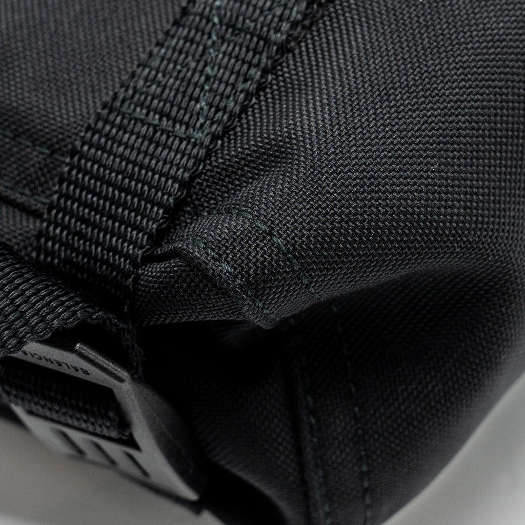 BALENCIAGA ARMY MESSENGER BAG BLACK RECYCLED NYLON BLACK/BLACK HARDWARE