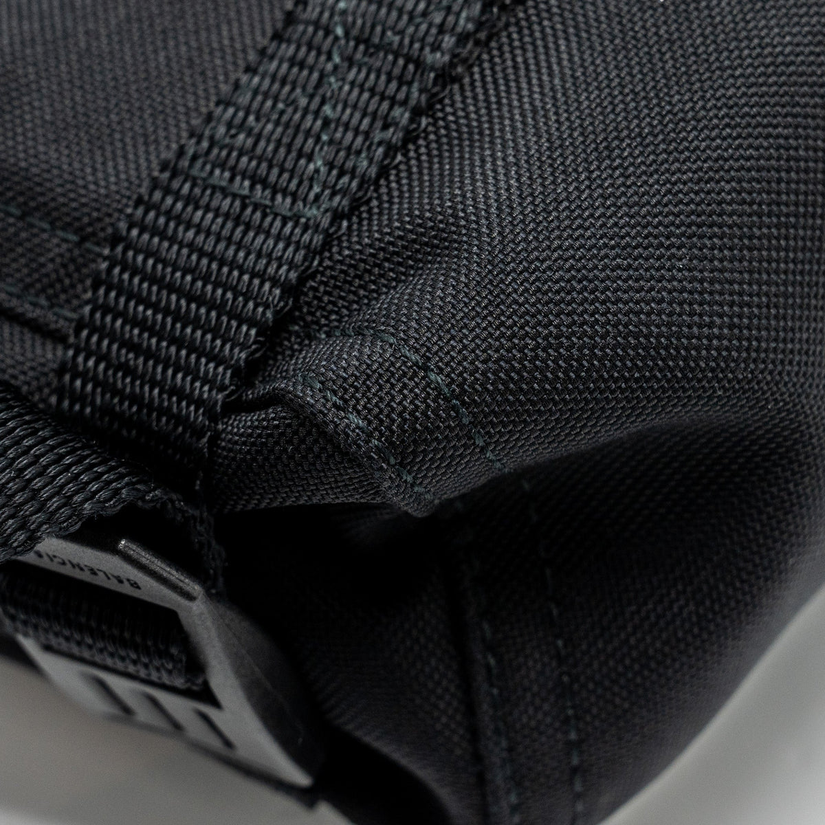 BALENCIAGA ARMY MESSENGER BAG BLACK RECYCLED NYLON BLACK/BLACK HARDWARE