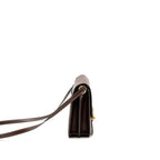 Hermes Roulis 23 Tadelakt Leather Dark Brown LGHW