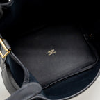 Hermes Cargo Picotin 18 Lock Bag Canvas/Swift Bleu Marine/Black GHW