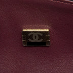 CHANEL SMALL CLASSIC DOUBLE FLAP CAVIAR BLACK GHW (MICROCHIP)