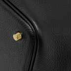 Hermes Picotin 22 Lock Bag Clemence Black GHW