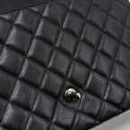 CHANEL JUMBO CLASSIC SINGLE FLAP BAG CAVIAR BLACK SHW
