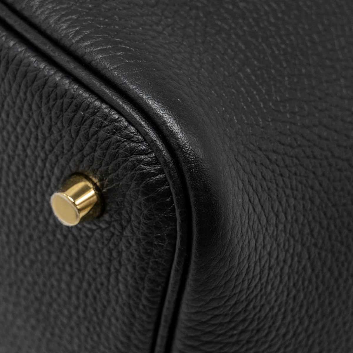 Hermes Picotin 22 Lock Bag Clemence Black GHW
