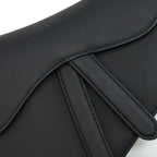DIOR MINI SADDLE CALFSKIN SO BLACK WITH AN EXTRA SHOULDER STRAP