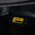 CHANEL JUMBO CLASSIC SINGLE FLAP BAG CAVIAR BLACK SHW