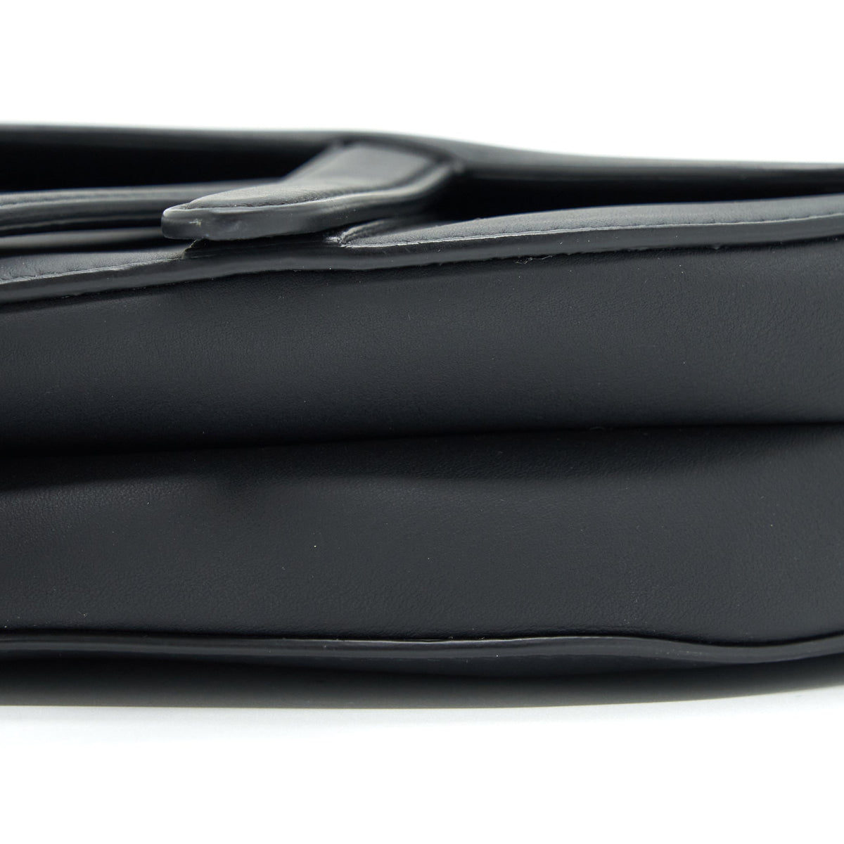 DIOR MINI SADDLE CALFSKIN SO BLACK WITH AN EXTRA SHOULDER STRAP
