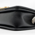 CHANEL SMALL BOY BAG CAVIAR BLACK GHW (MICROCHIP)