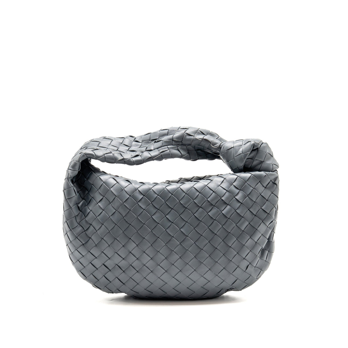 Bottega Veneta Small Jodie Bag Lambskin Grey GHW