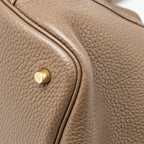 Hermes Picotin 22 Lock Bag Clemence Etoupe GHW