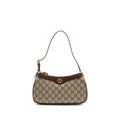 Gucci Ophidia Small Shoulder Bag GG Supreme Canvas Beige/Dark Brown GHW
