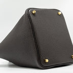 Hermes Picotin 18 Lock Bag Clemence Ebene GHW
