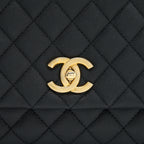 CHANEL COCO HANDLE WITH PYTHON HANDLE