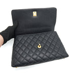 CHANEL COCO HANDLE WITH PYTHON HANDLE