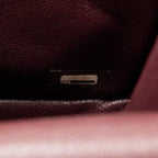 CHANEL LARGE 2.55 REISSUE FLAP BAG AGED CALFSKIN BLACK GHW