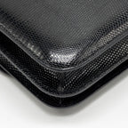 HERMES MINI CONSTANCE LIZARD VARANUS SALVATOR BLACK SHW