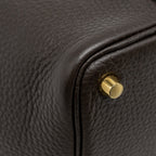 Hermes Picotin 18 Lock Bag Clemence Ebene GHW