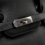 Hermes Birkin 35 Box Black SHW