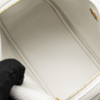Hermes Mini Lindy clemence New White GHW
