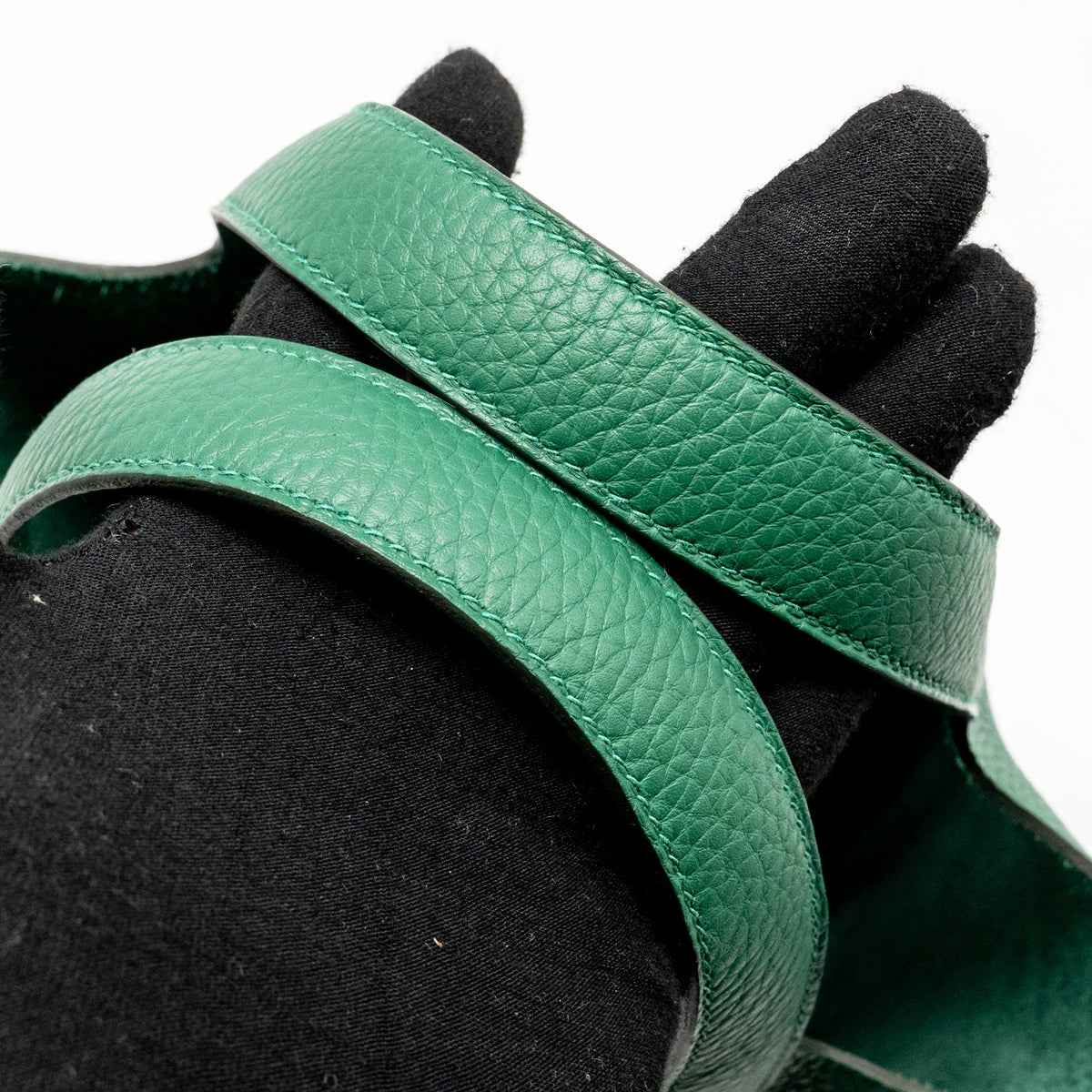 HERMES PICOTIN 18 LOCK BAG CLEMENCE VERT MOYEN GHW