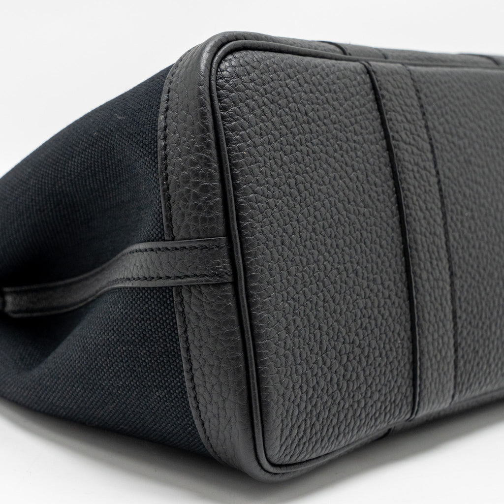 Hermes Garden Party 30 Canvas/Negonda Black SHW