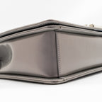 Chanel Reverso Boy Flap Patent Iridescent Grey SHW