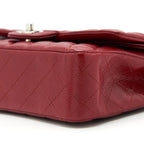 CHANEL MEDIUM CLASSIC DOUBLE FLAP BAG CAVIAR RED SHW