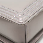 Chanel Reverso Boy Flap Patent Iridescent Grey SHW