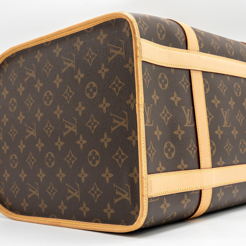 LOUIS VUITTON DOG BAG MONOGRAM CANVAS GHW