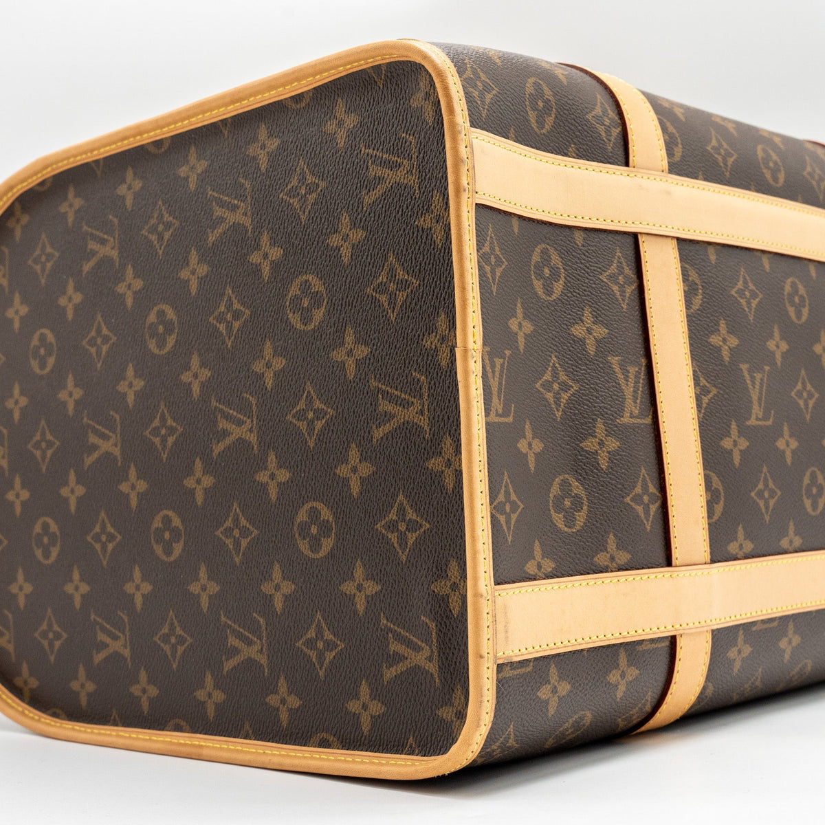 LOUIS VUITTON DOG BAG MONOGRAM CANVAS GHW