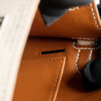 Hermes Mini Kelly II Epsom Craie/Gold SHW