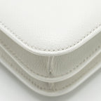 HERMES MINI CONSTANCE EVERCOLOR/ALLIGATOR MISSISSIPPIENSIS LISSE BUCKLE NEW WHITE / GRIS CIMENT SHW