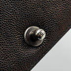 CHANEL SMALL BOY BAG CAVIAR BLACK RUTHENIUM HARDWARE