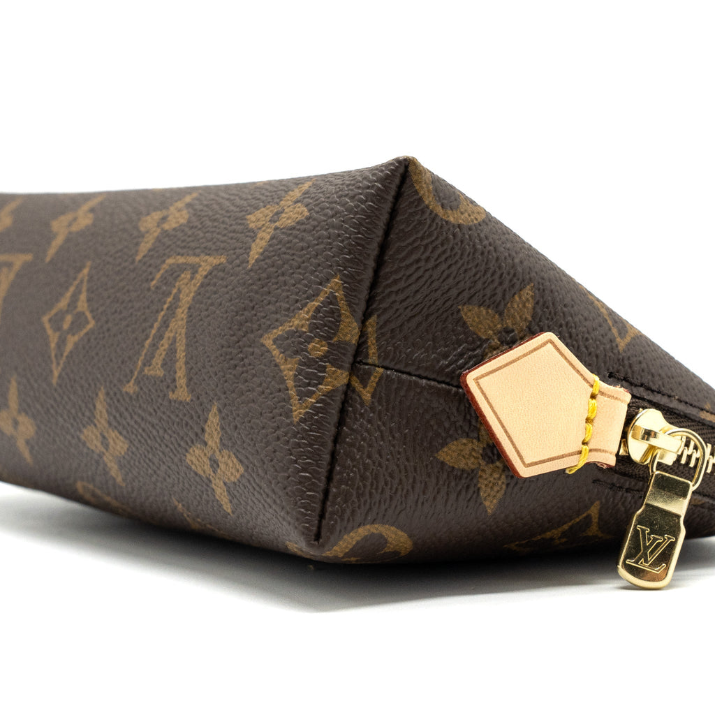 LOUIS VUITTON COSMETIC POUCH MONOGRAM CANVAS GHW (NEW VERSION)