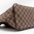 LOUIS VUITTON NEVERFULL MM DAMIER EBENE CANVAS GHW