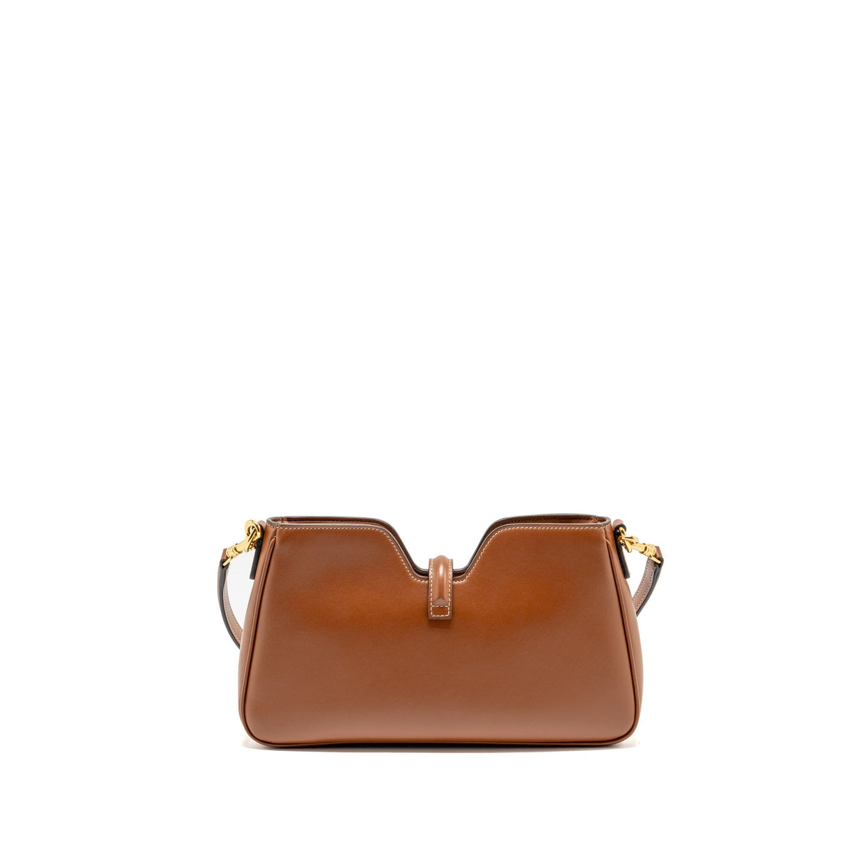 Celine shoulder Camille 16 soft smooth calfskin tan GHW