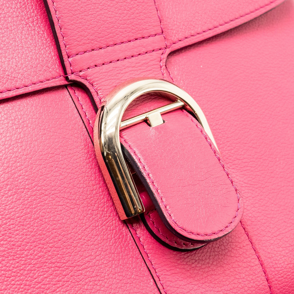 Delvaux Brilliant MM calfskin pink GHW