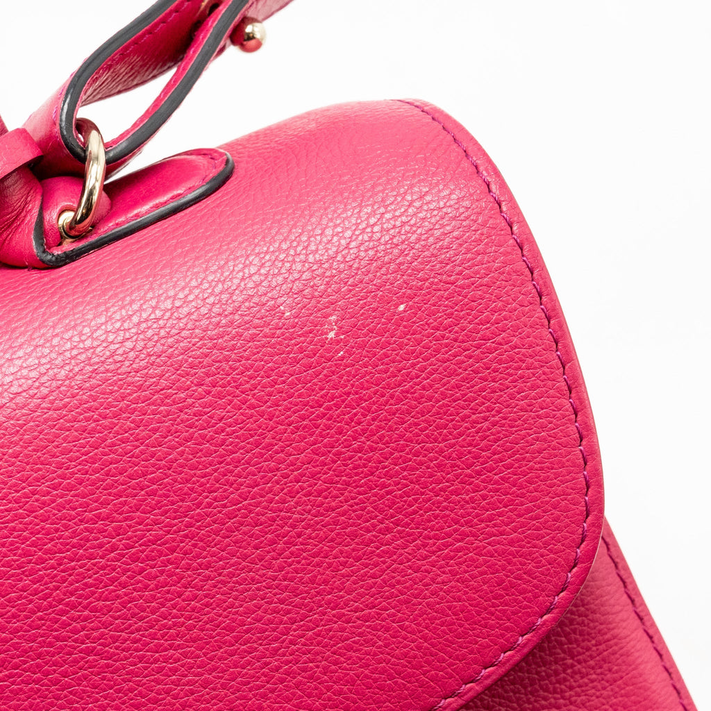 Delvaux Brilliant MM calfskin pink GHW