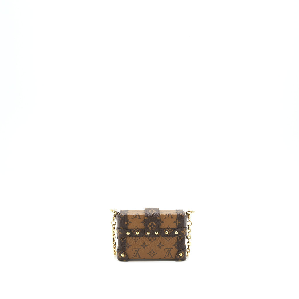 LOUIS VUITTON ESSENTIAL TRUNK WITH CHAIN REVERSE MONOGRAM