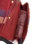 CHANEL 2.55 226 REISSUE DOUBLE FLAP BAG FABRIC MULTICOLOUR GOLD HARDWARE