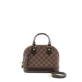 LOUIS VUITTON ALMA BB DAMIER EBENE CANVAS GHW