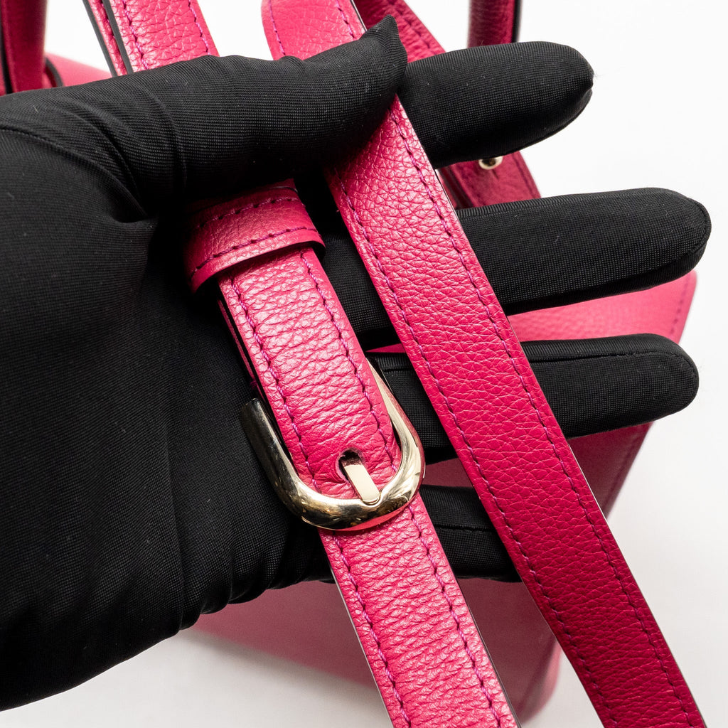 Delvaux Brilliant MM calfskin pink GHW