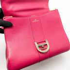 Delvaux Brilliant MM calfskin pink GHW
