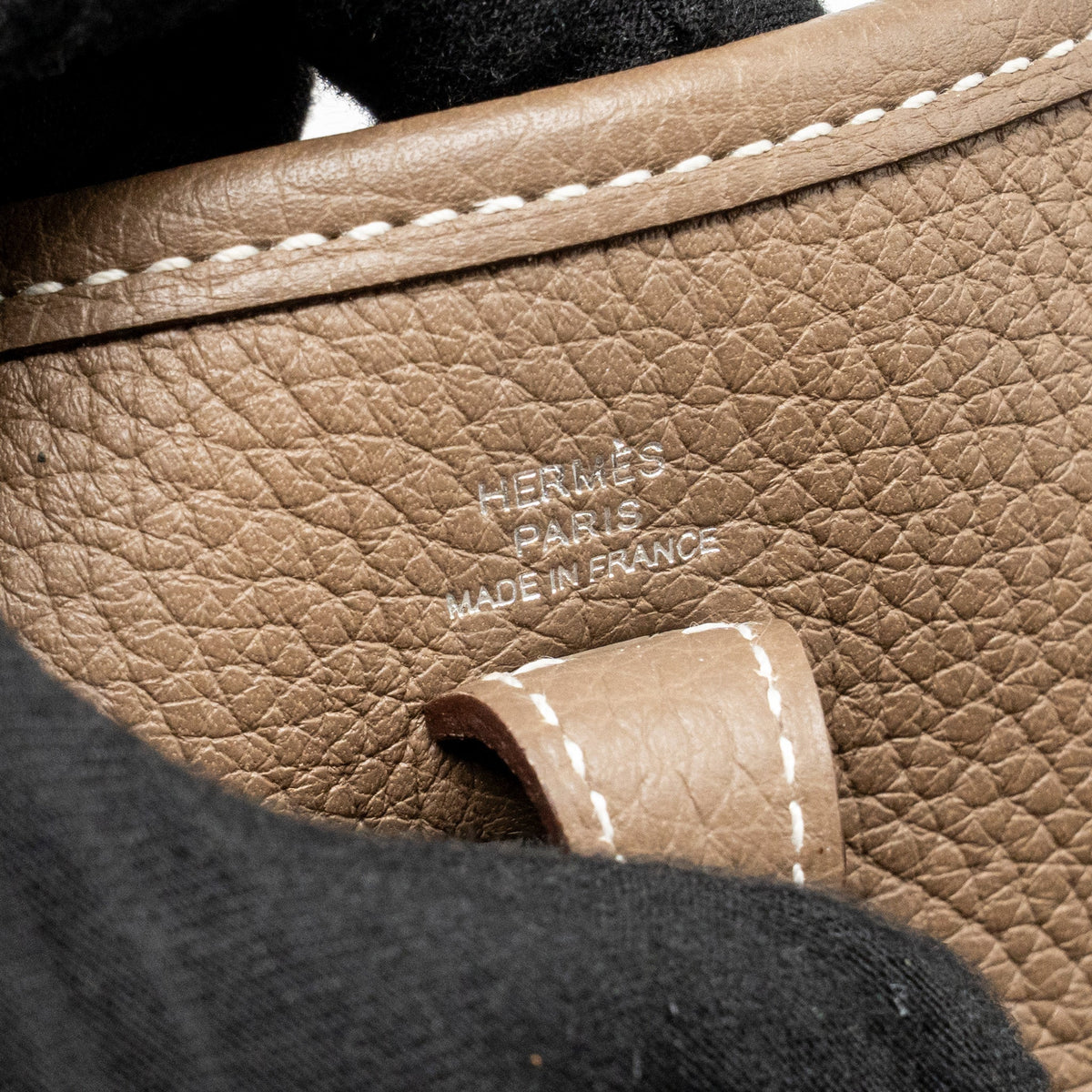 HERMES MINI EVELYNE CLEMENCE ETOUPE SHW