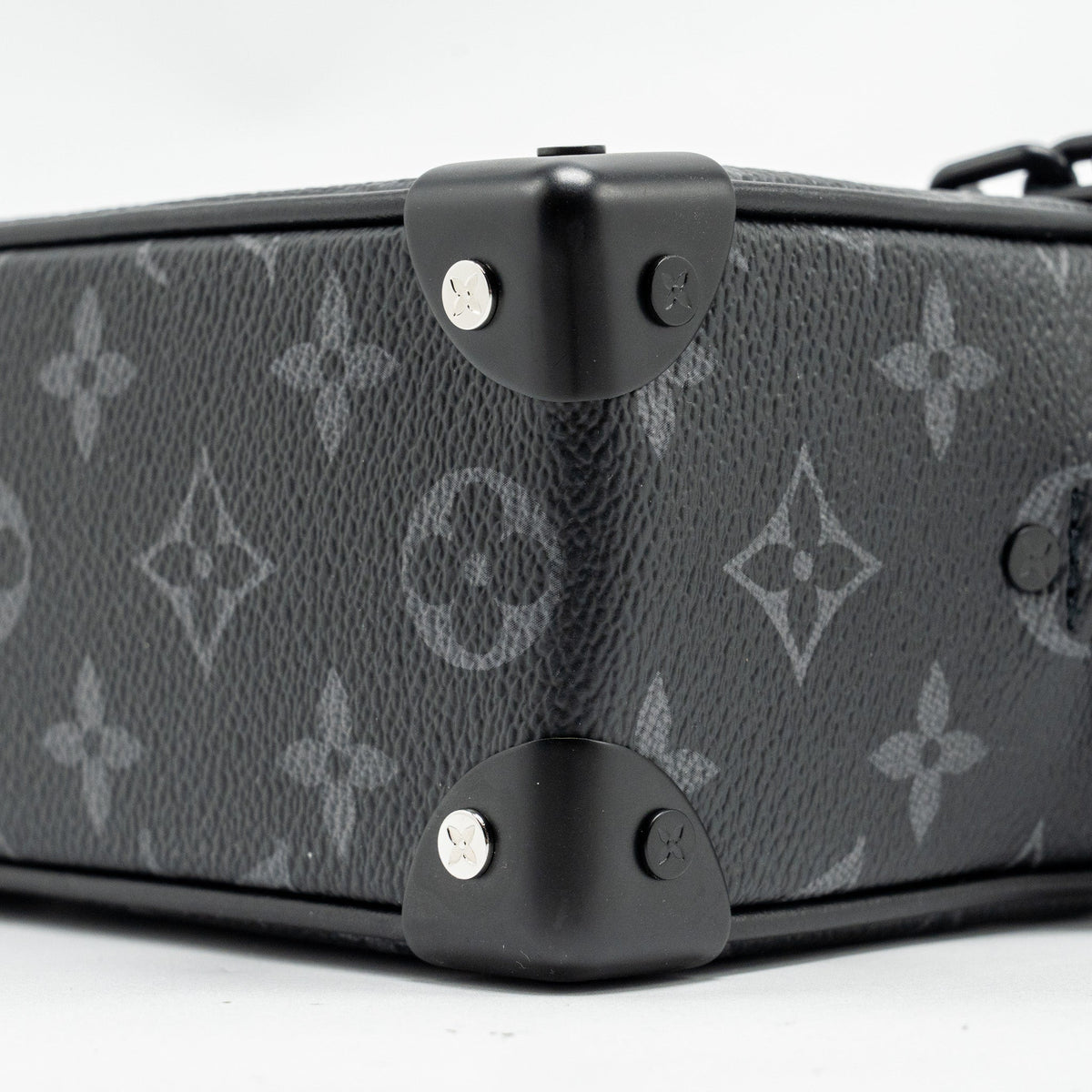 LOUIS VUITTON MINI SOFT TRUNK MONOGRAM ECLIPSE CANVAS BLACK HARDWARE