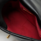CHANEL SMALL 19 BAG LAMBSKIN BLACK MULTICOLOUR HARDWARE  (MICROCHIP)